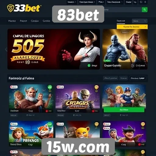 Ofertas e promoções atuais no 83bet