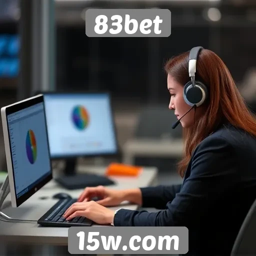 Serviço de suporte ao cliente disponível no 83bet